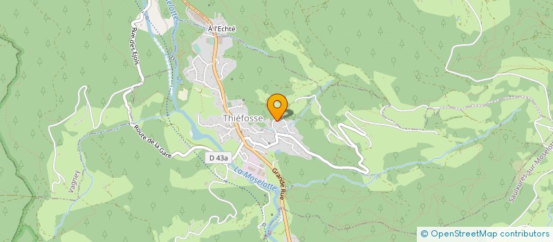 localisation de l'entreprise SCI DES ILES MARIE LOUISE  THIEFOSSE