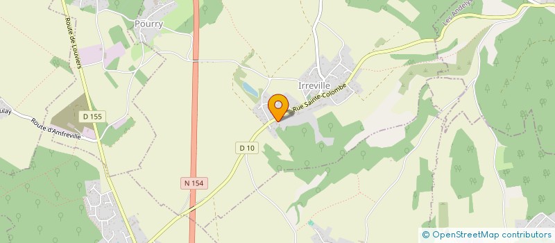 localisation de l'entreprise SCI DES ILES-RA  IRREVILLE