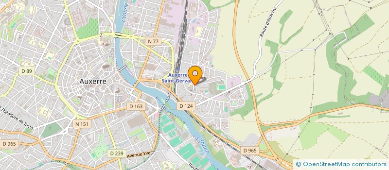 localisation de l'entreprise SCI DES IMPASSIENS à AUXERRE