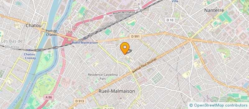 localisation de l'entreprise SCI DES IMPRESSIONNISTES à RUEIL-MALMAISON