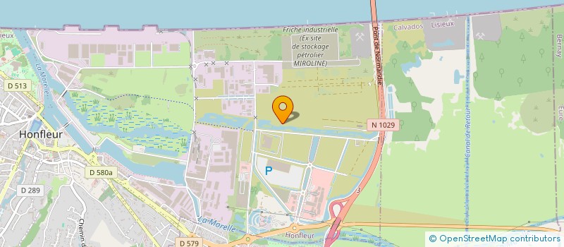 localisation de l'entreprise SCI DES IMPRESSIONNISTES à HONFLEUR