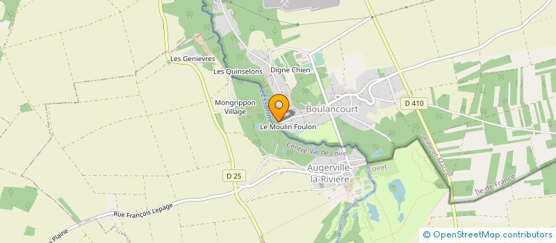 localisation de l'entreprise SCI DES IMPRIMERIES MAURY à BOULANCOURT