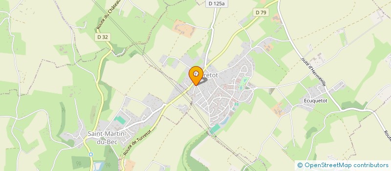 localisation de l'entreprise SCI DES INDES  TURRETOT