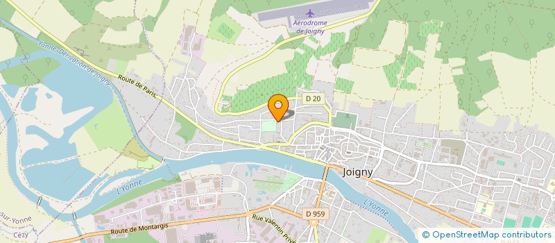 localisation de l'entreprise SCI DES INGLES à JOIGNY