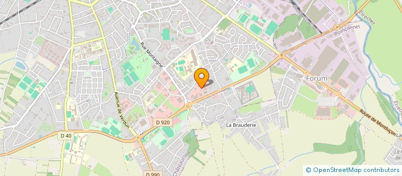 localisation de l'entreprise SCI DES INGRAINS à CHATEAUROUX