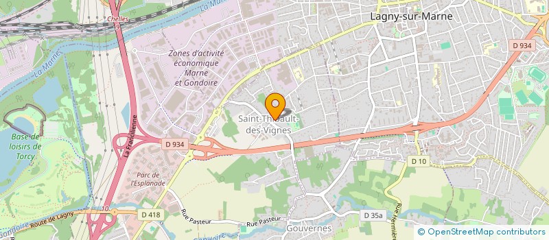 localisation de l'entreprise SCI DES INSECTES à SAINT-THIBAULT-DES-VIGNES