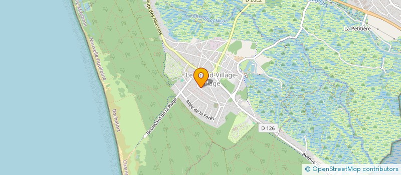 localisation de l'entreprise SCI DES ISLES  LE GRAND-VILLAGE-PLAGE