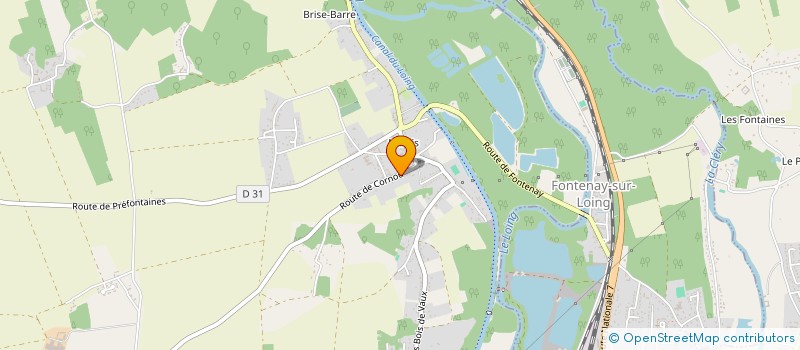 localisation de l'entreprise SCI DES ISLES à NARGIS