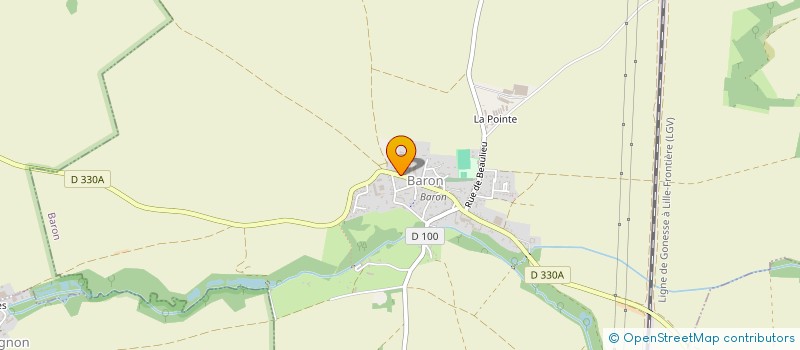 localisation de l'entreprise SCI DES ISLETTES  BARON