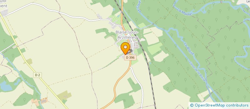 localisation de l'entreprise SCI DES J'ACHERES  BLAISE-SOUS-ARZILLIERES