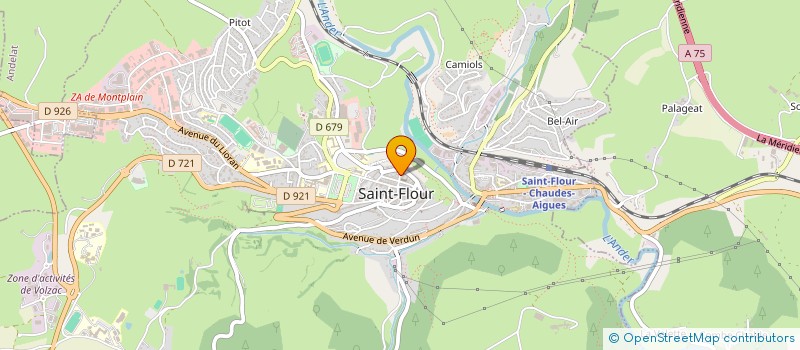 localisation de l'entreprise SCI DES JACOBINS à SAINT-FLOUR