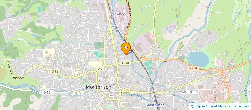 localisation de l'entreprise SCI DES JACQUINS  SAVIGNEUX