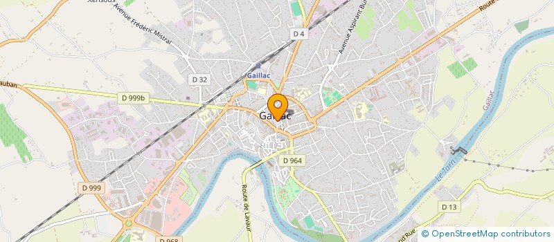 localisation de l'entreprise SCI DES JARDINIERS DE LA LUNE à GAILLAC