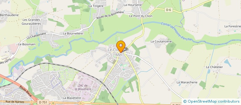 localisation de l'entreprise SCI DES JARDINS  PORNIC