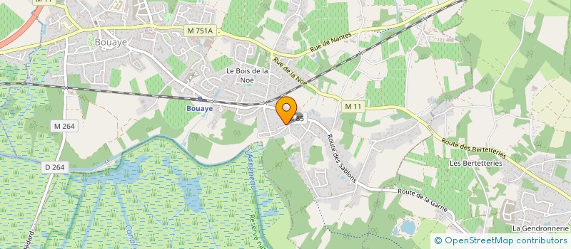 localisation de l'entreprise SCI DES JARDINS  BRAINS