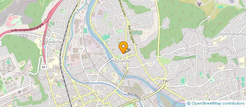 localisation de l'entreprise SCI DES JARDINS FLEURIS  MALZEVILLE