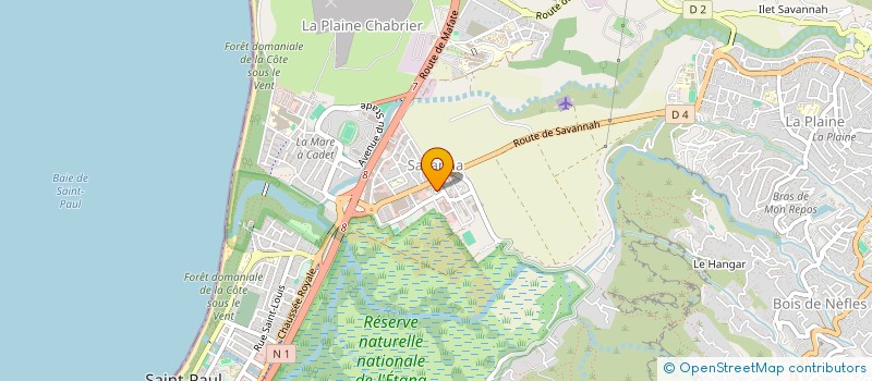 localisation de l'entreprise SCI DES JASMINS à SAINT-PAUL