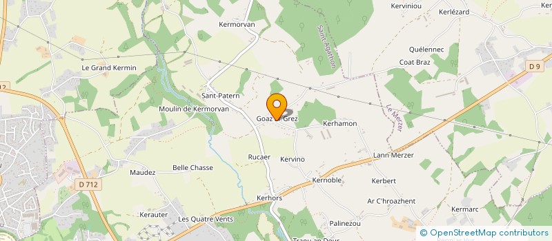 localisation de l'entreprise SCI DES JAUNAIES  SAINT-AGATHON