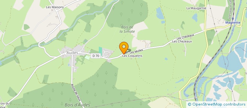 localisation de l'entreprise SCI DES JOCES  AUDES