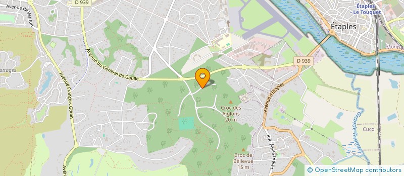 localisation de l'entreprise SCI DES JONCS MARINS à LE TOUQUET-PARIS-PLAGE