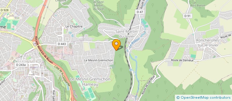 localisation de l'entreprise SCI DES JONQUETS à SAINT-MARTIN-DU-VIVIER
