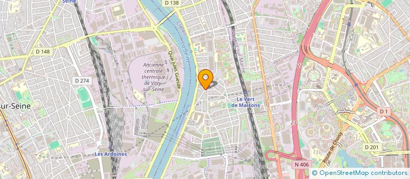 localisation de l'entreprise SCI DES JONQUIERES à ALFORTVILLE