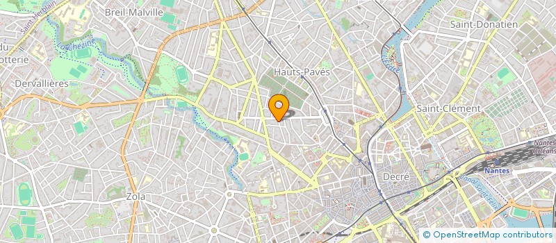 localisation de l'entreprise SCI DES JONQUILLES à NANTES