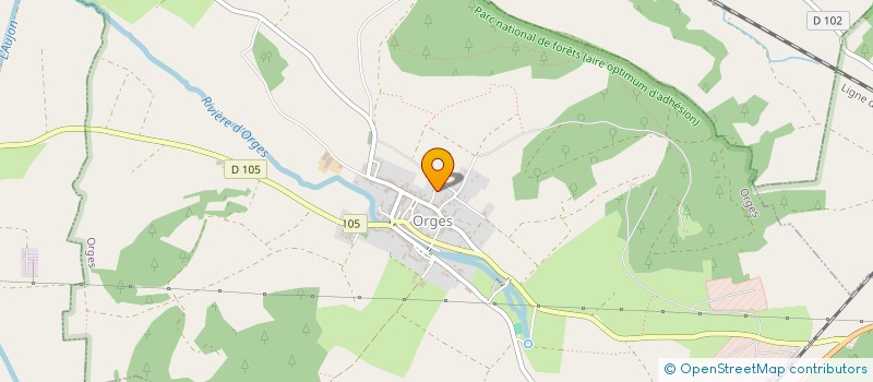 localisation de l'entreprise SCI DES JONQUILLES à ORGES