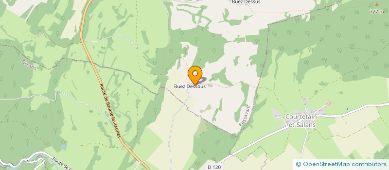 localisation de l'entreprise SCI DES JONQUILLES  PASSAVANT