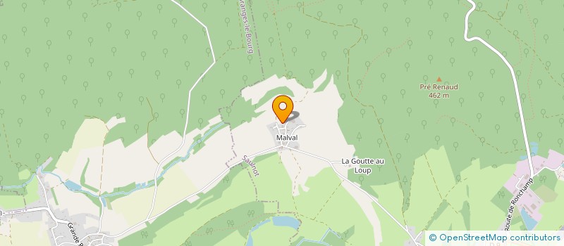 localisation de l'entreprise SCI DES JONQUILLES  SAULNOT