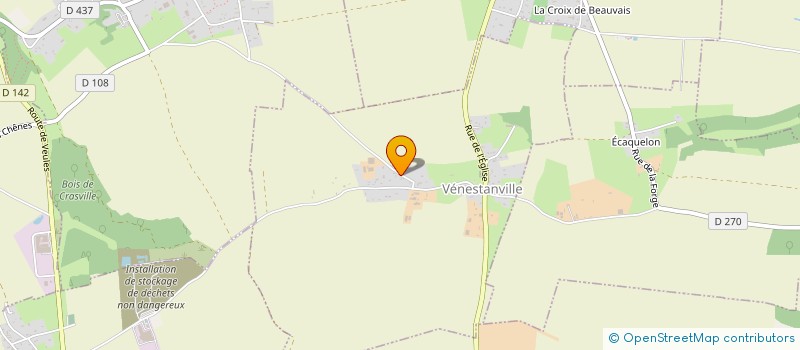 localisation de l'entreprise SCI DES JONQUILLES  VENESTANVILLE