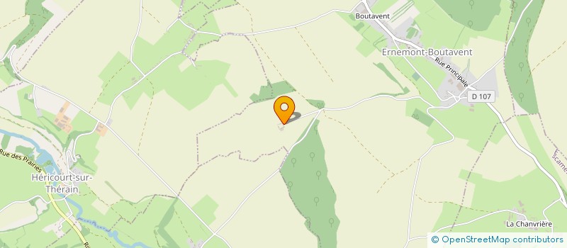 localisation de l'entreprise SCI DES JULOTTES  ERNEMONT-BOUTAVENT