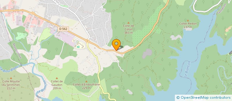 localisation de l'entreprise SCI DES KIKIS  MONTAUROUX