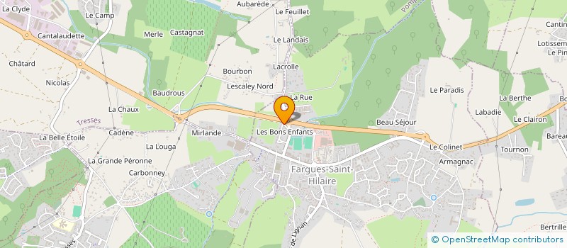 localisation de l'entreprise SCI DES KORRIGANS D'ARMOR  FARGUES-SAINT-HILAIRE