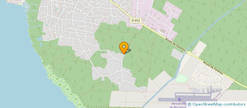 localisation de l'entreprise SCI DES LACS  BISCARROSSE