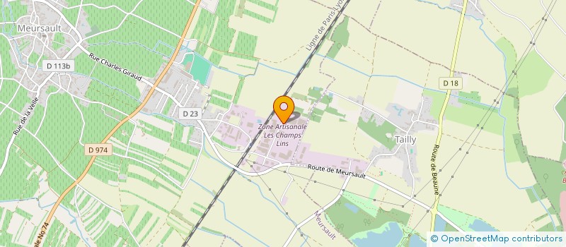 localisation de l'entreprise SCI DES LAMPONNES  MEURSAULT