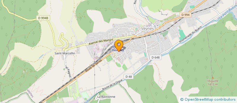 localisation de l'entreprise SCI DES LANCONS  MONTMAUR