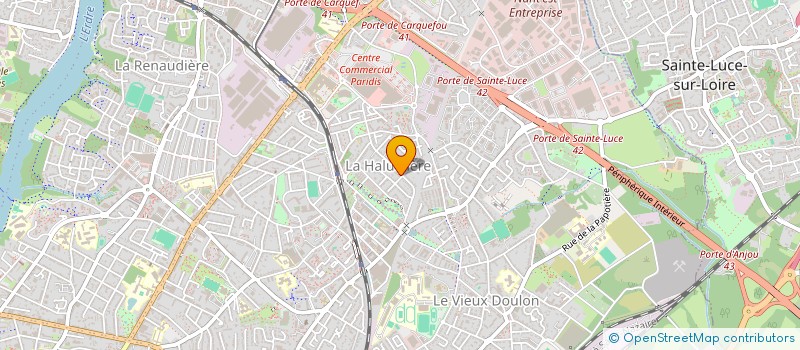 localisation de l'entreprise SCI DES LANDES à NANTES