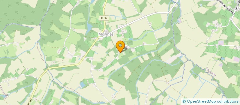 localisation de l'entreprise SCI DES LANDES  MORMES