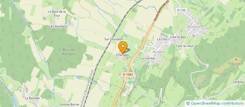 localisation de l'entreprise SCI DES LAPIAZ  AUGEA