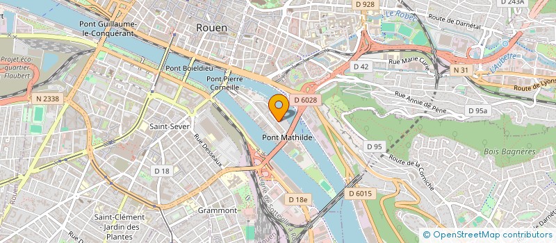 localisation de l'entreprise SCI DES LAPINS  LE PETIT-QUEVILLY