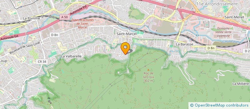 localisation de l'entreprise SCI DES LAUGES à MARSEILLE