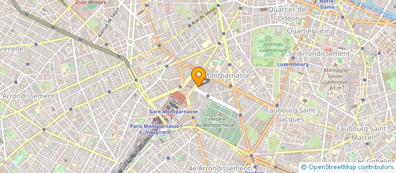 localisation de l'entreprise SCI DES LAURIERS  PARIS