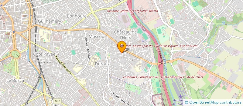 localisation de l'entreprise SCI DES LAURIERS à TOULOUSE