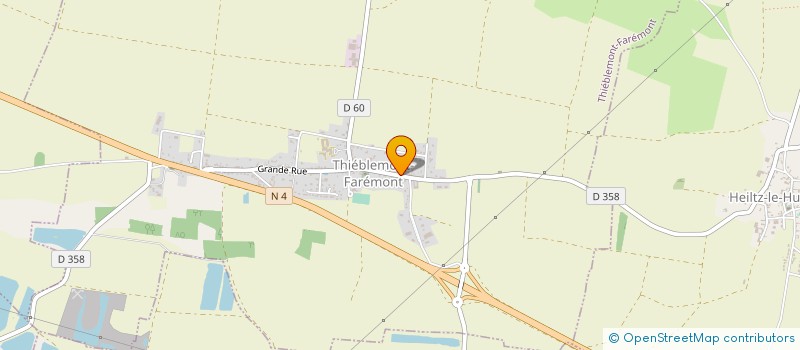 localisation de l'entreprise SCI DES LAURIERS  LISSE-EN-CHAMPAGNE