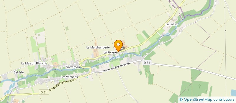 localisation de l'entreprise SCI DES LAURIERS à SCEAUX-DU-GATINAIS