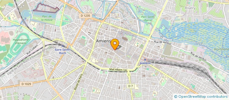 localisation de l'entreprise SCI DES LAUX à AMIENS
