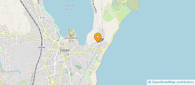 localisation de l'entreprise SCI DES LAUZARD  ISTRES
