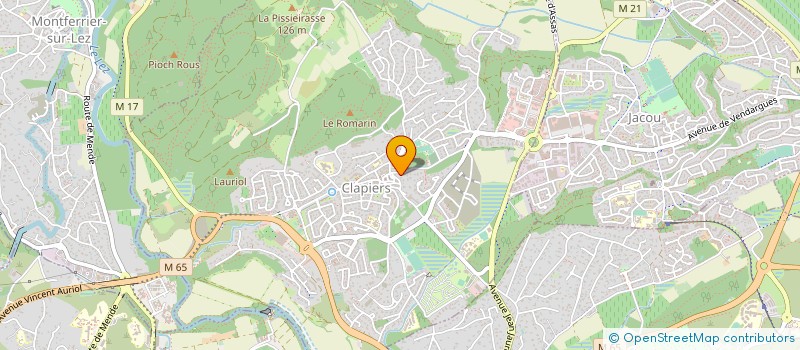 localisation de l'entreprise SCI DES LAVANDES à JACOU