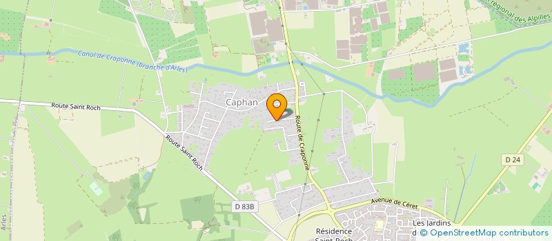 localisation de l'entreprise SCI DES LAVANDES à SAINT-MARTIN-DE-CRAU